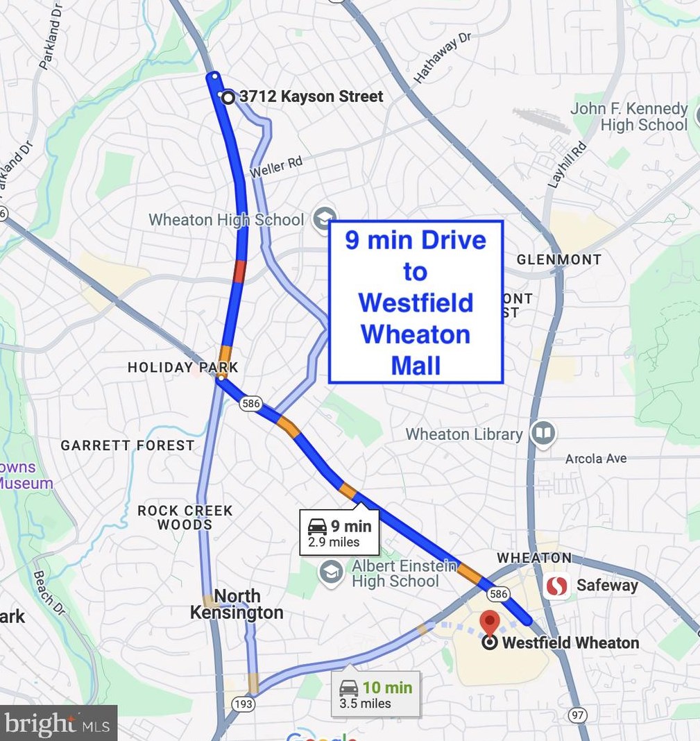 3712 Kayson St, Silver Spring MD  20906-5128 exterior