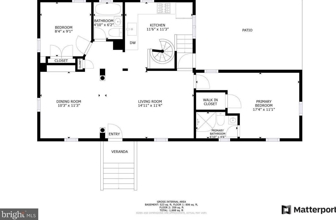 4206 Dahill Rd, Silver Spring MD  20906-4803 exterior