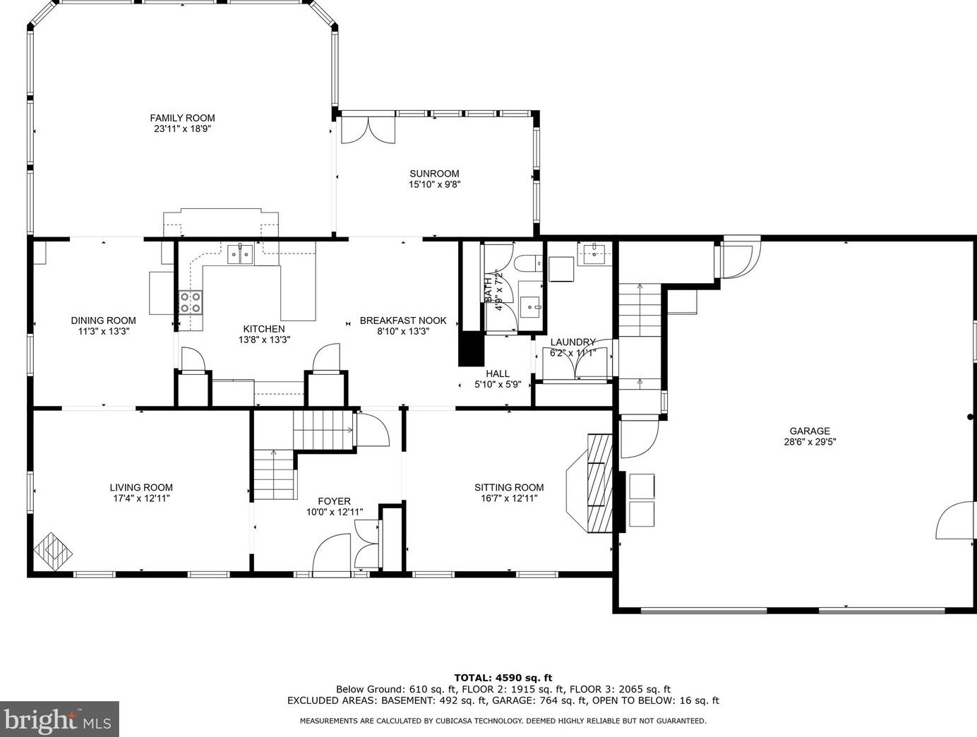 23520 Pocahontas Dr, Gaithersburg MD  20882-3216 exterior