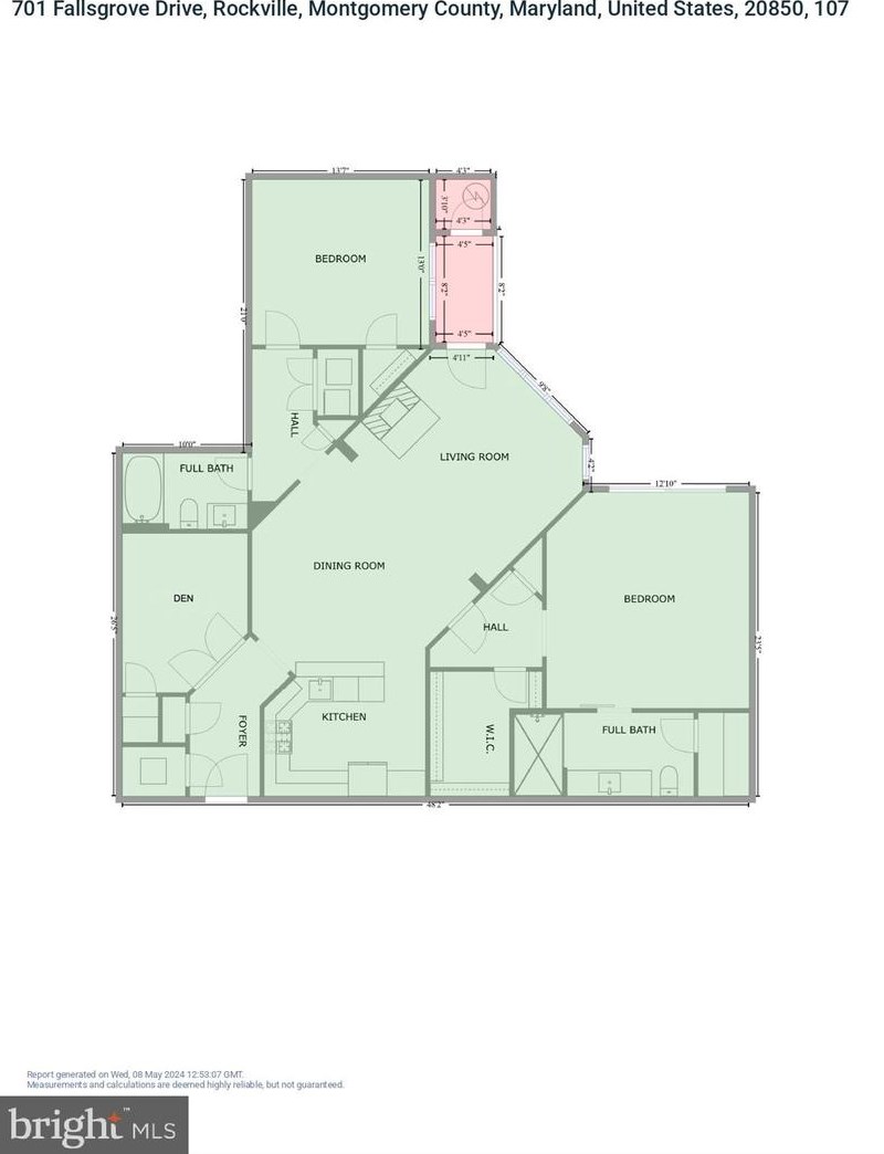 701 Fallsgrove Dr, Rockville MD 20850-8703 exterior