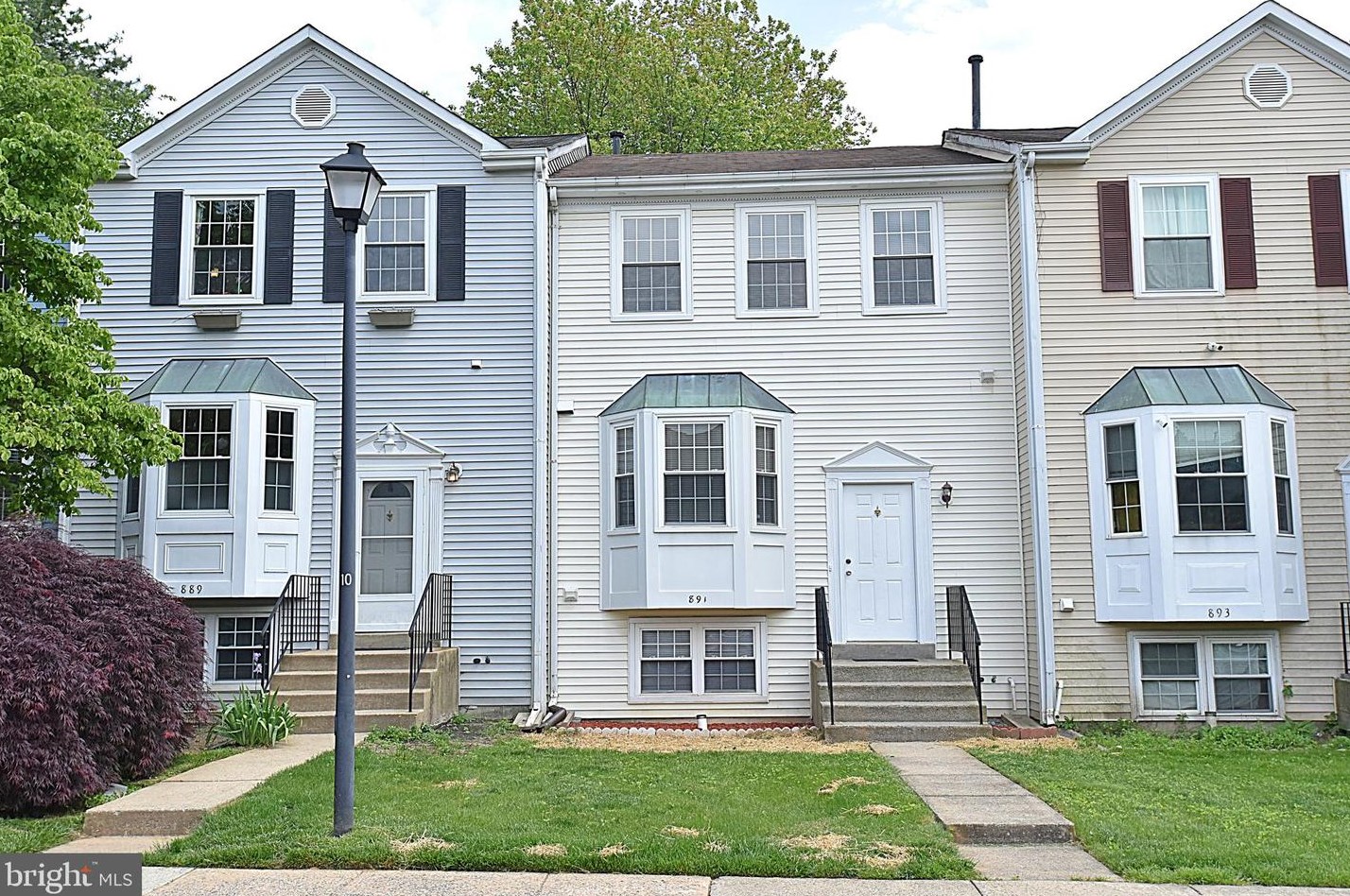 891 Bayridge Dr, Gaithersburg MD  20878-1950 exterior