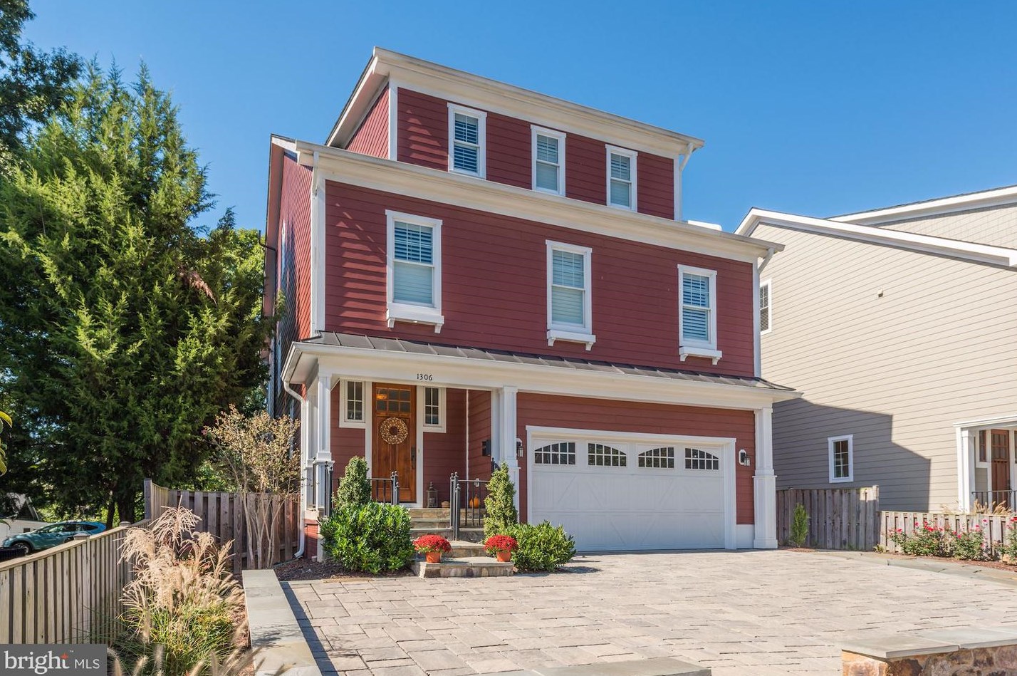 1306 Stafford St, Arlington VA  22201-4808 exterior