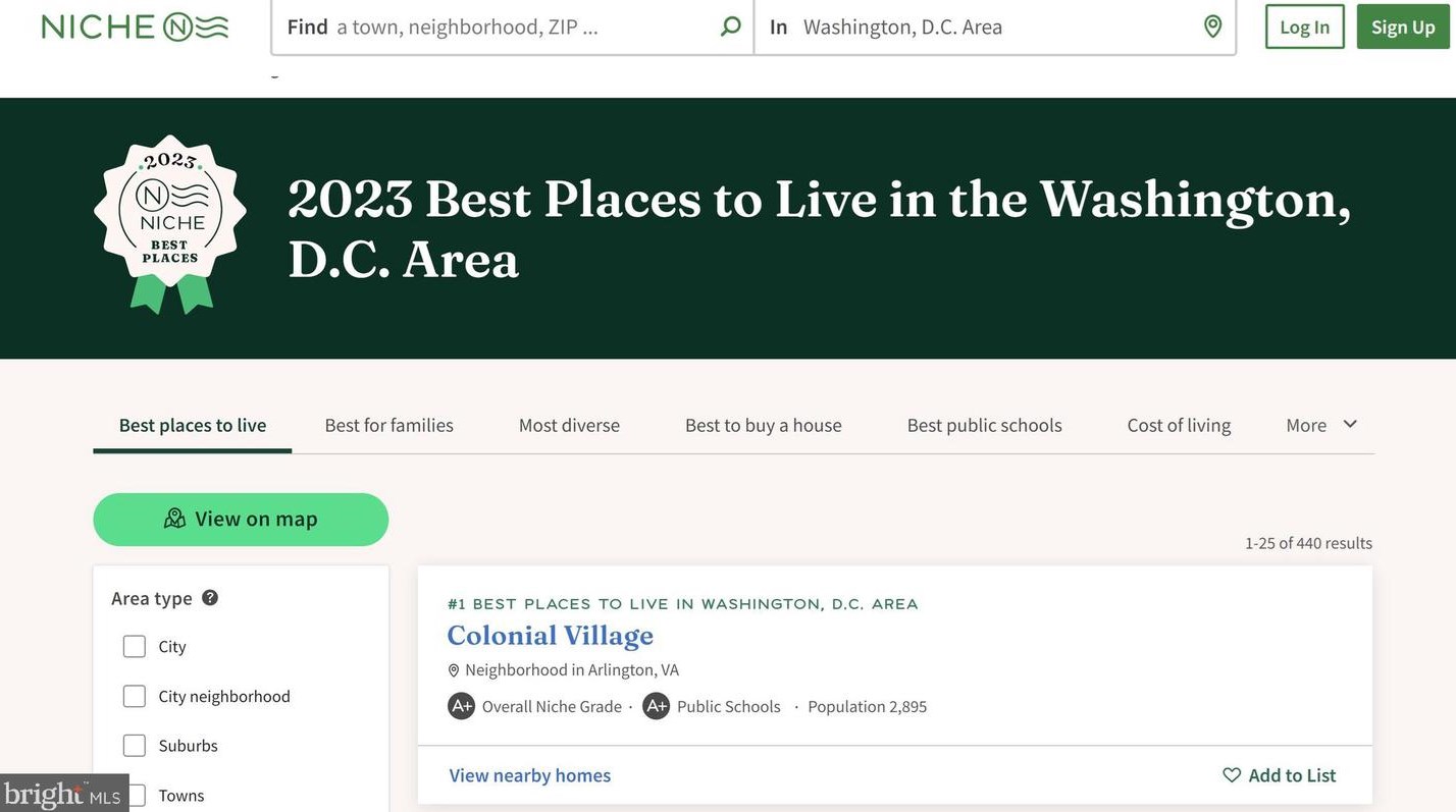 1908 Rhodes St, Arlington VA  22201-3105 exterior