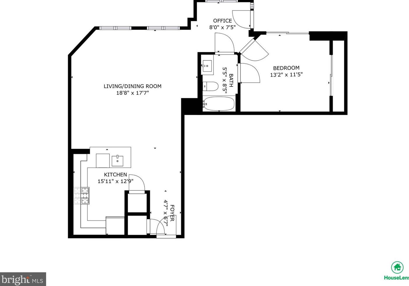 3600 Glebe Rd, Arlington VA  22207-4317 exterior