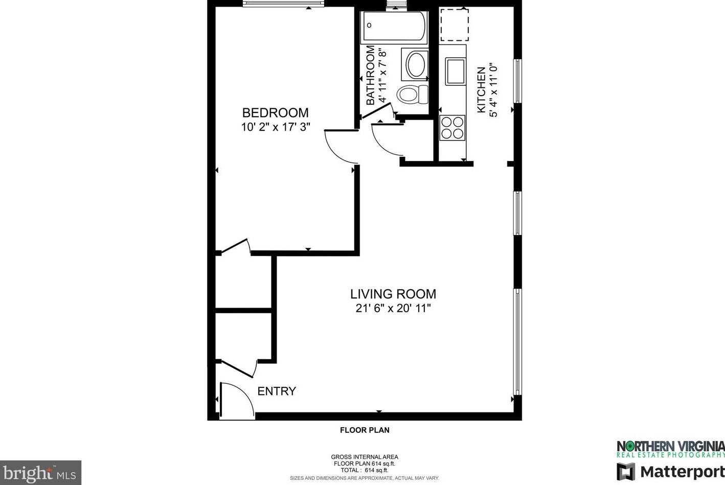 1311 Ode St, Arlington VA  22209-3438 exterior