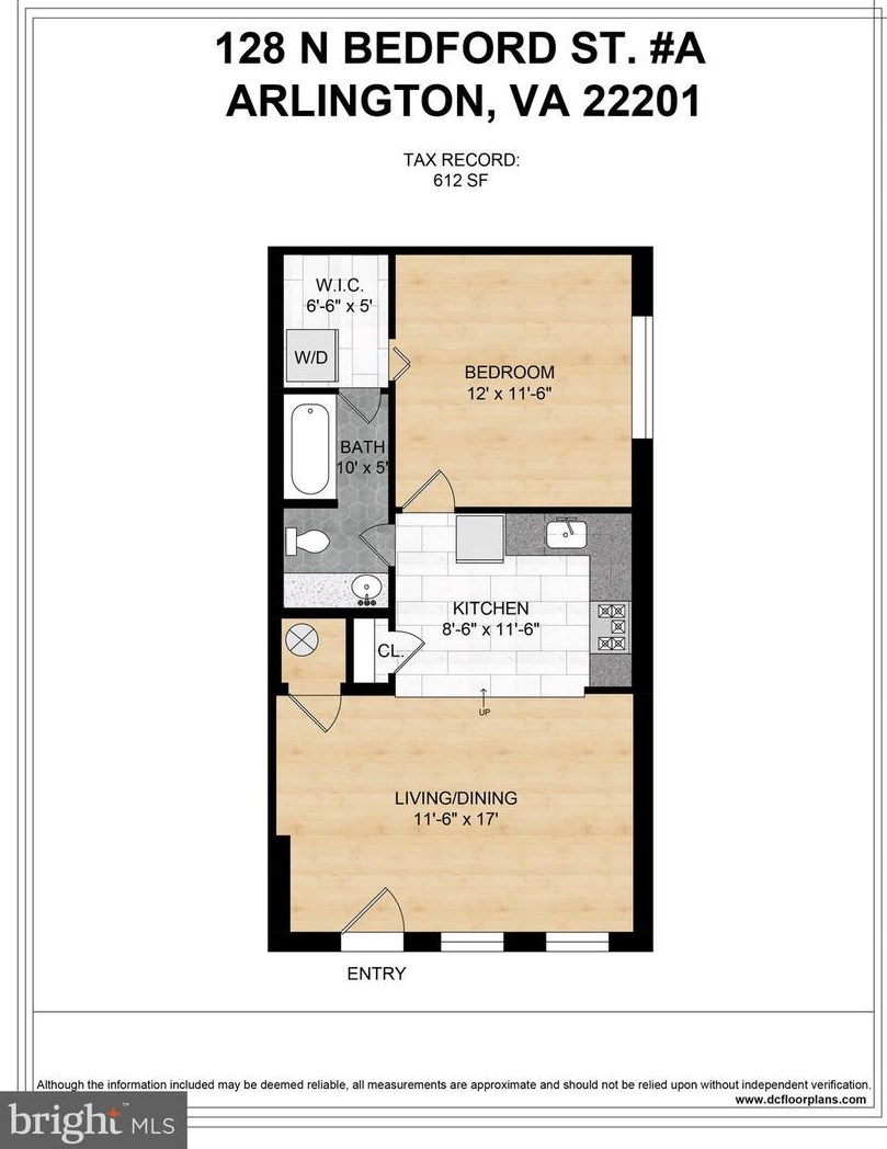 128 Bedford St, Arlington VA  22201-1159 exterior