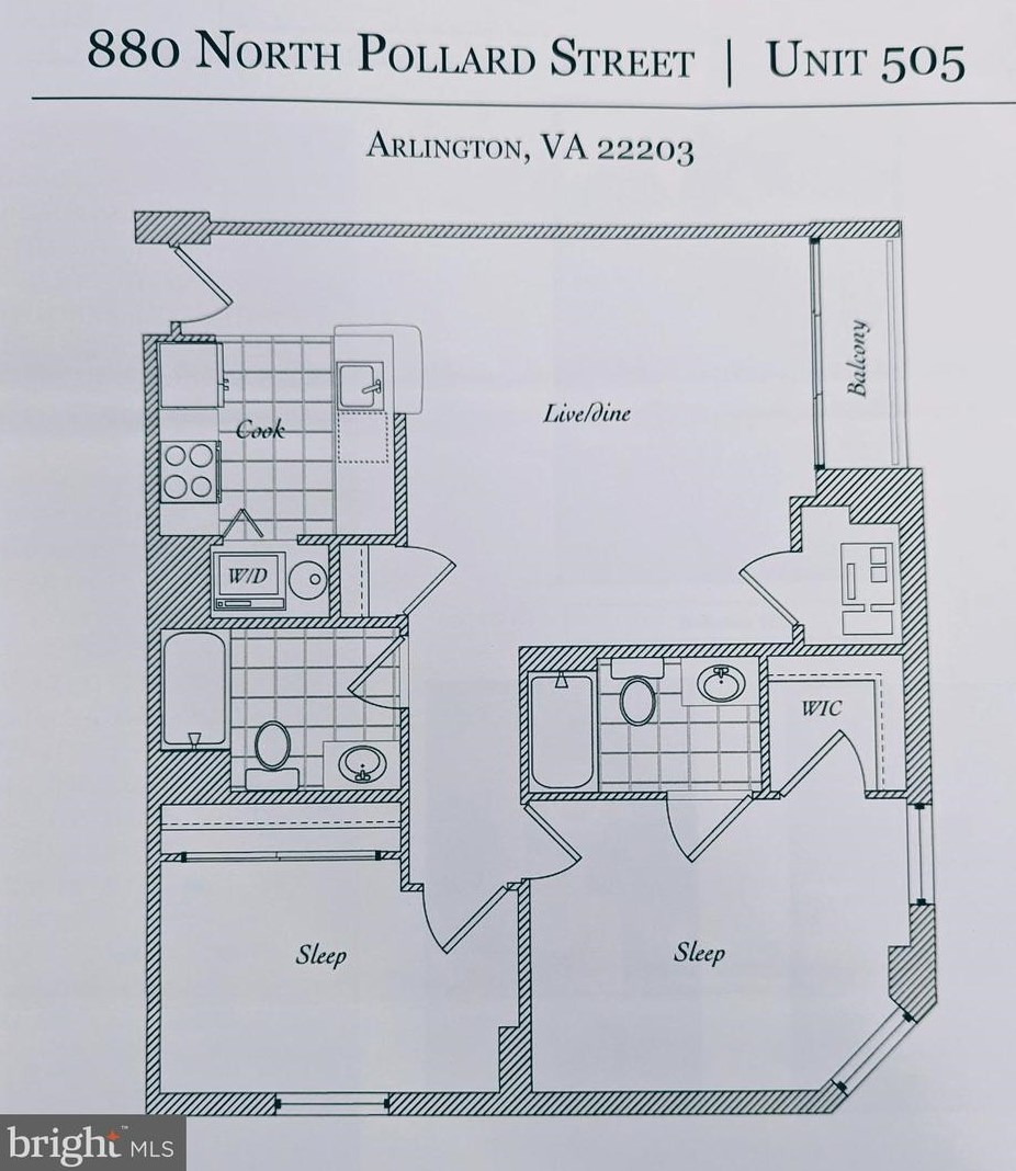 880 Pollard St, Arlington VA  22203-1903 exterior