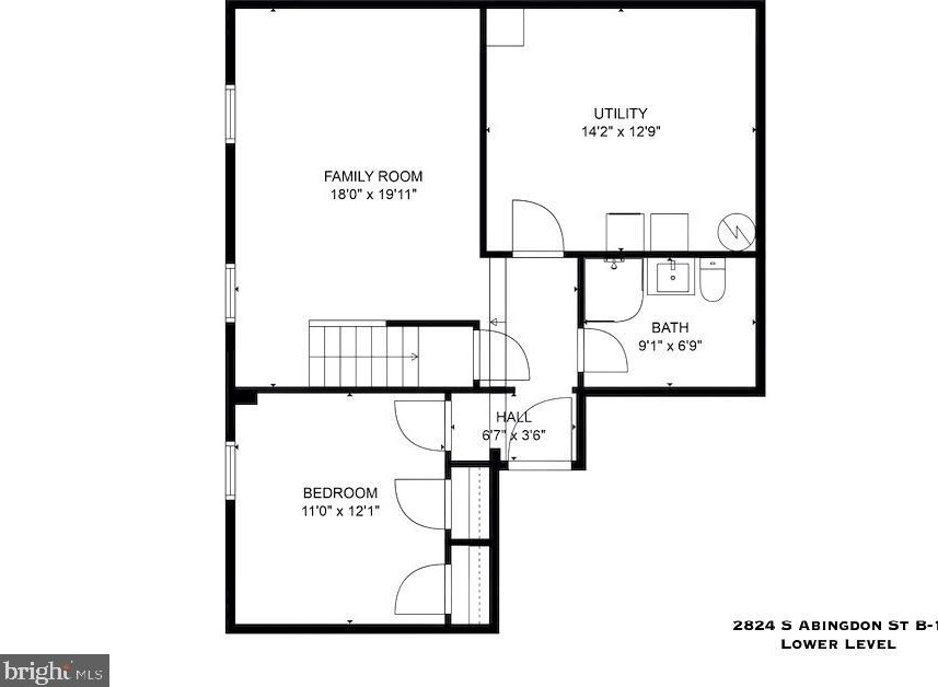 2824 Abingdon St, Arlington VA  22206-1359 exterior