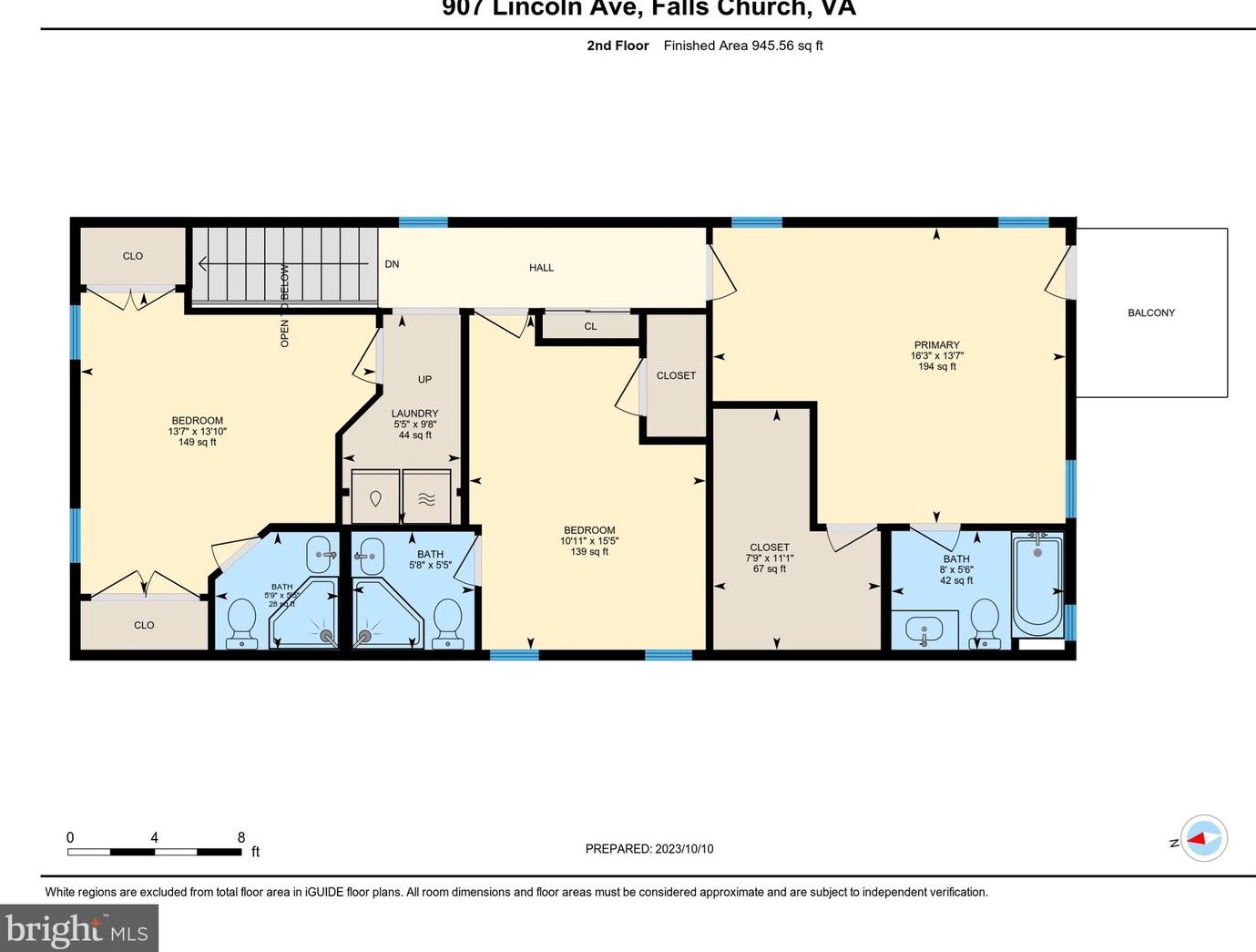 907 Lincoln Ave, Falls Church VA  22046-2512 exterior