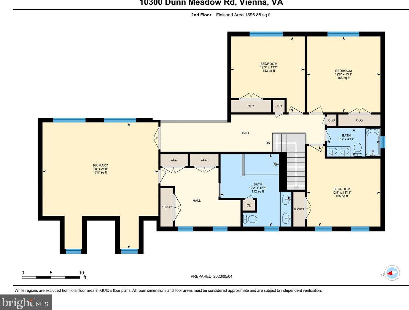 10300 Dunn Meadow Rd, Vienna VA  22182-1361 exterior
