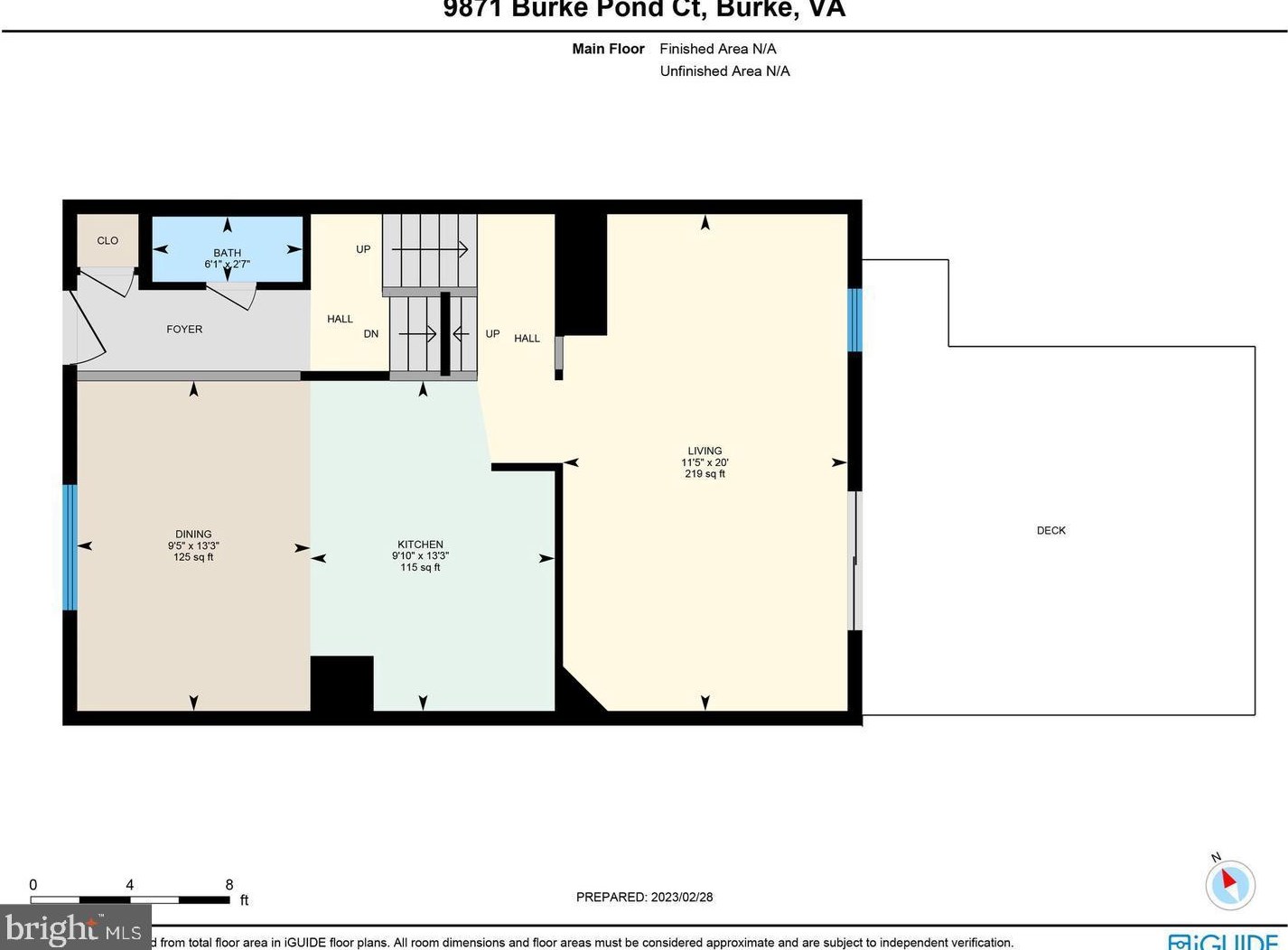 9871 Burke Pond Ct, Springfield VA  22015-2955 exterior