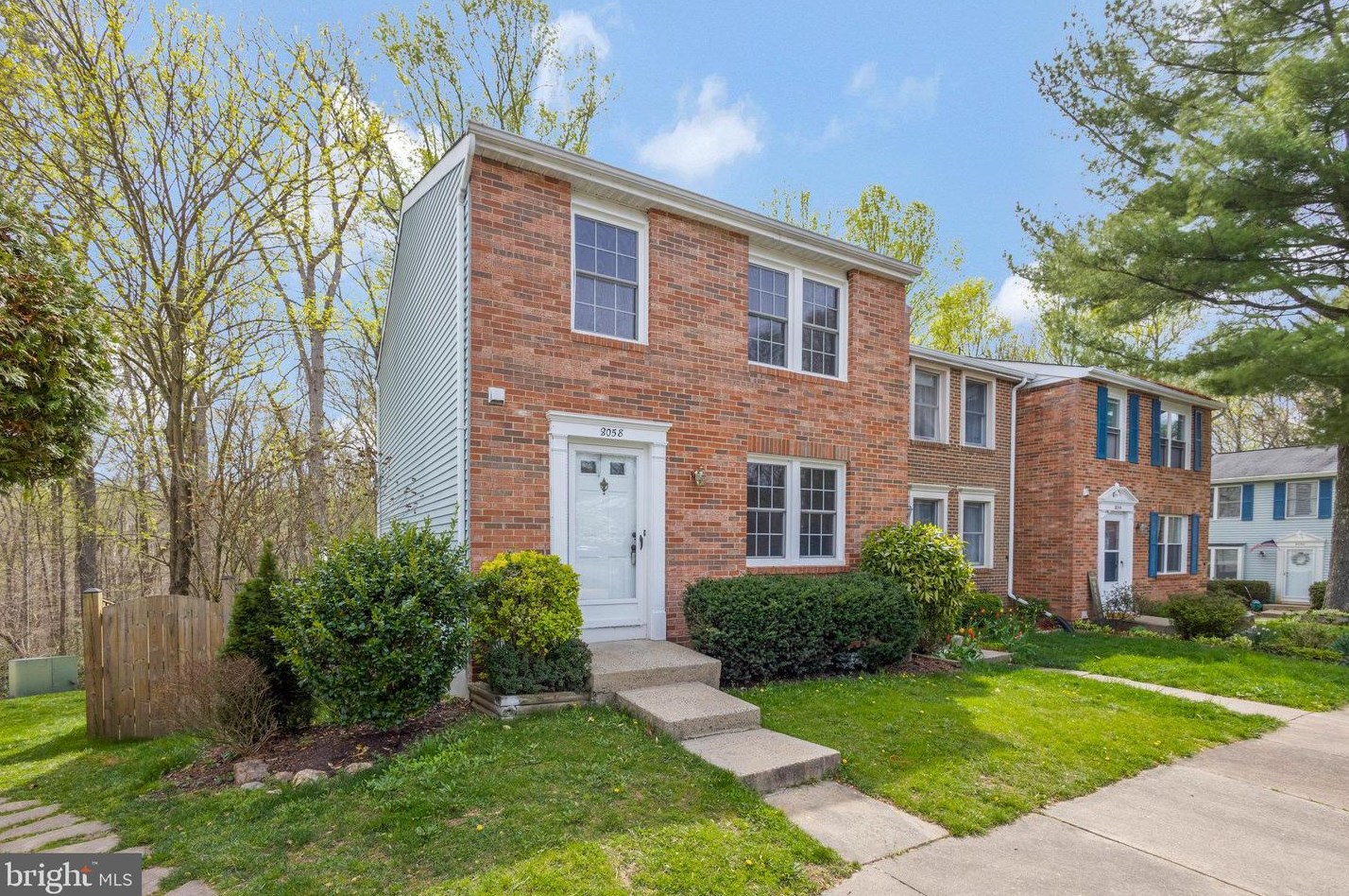 8058 Steeple Chase Ct, Springfield VA  22153-3609 exterior