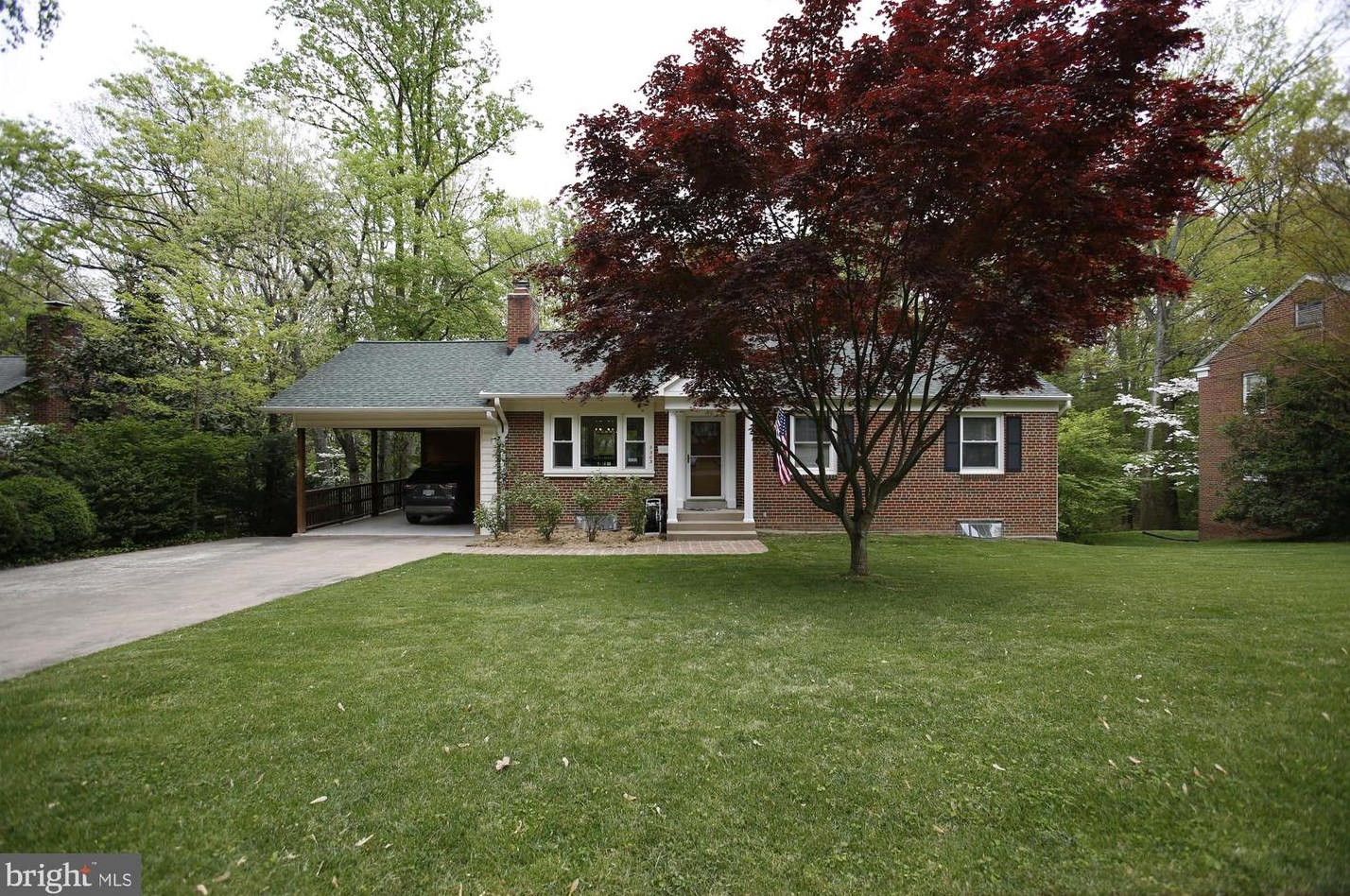 5503 Atlee Pl, Springfield VA  22151-3407 exterior