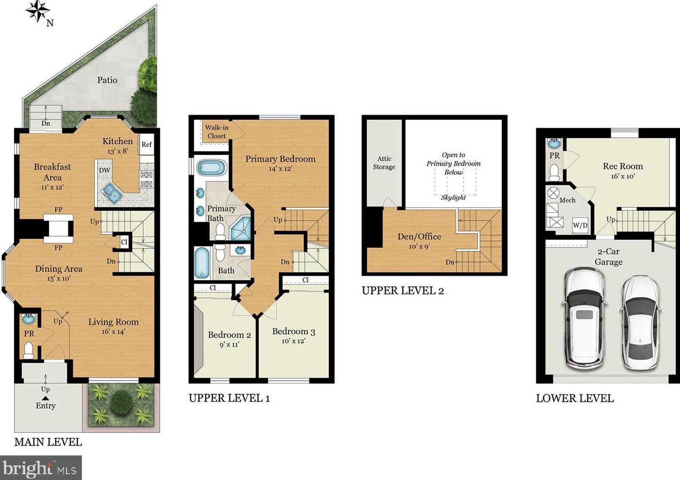 6100 Madison Pointe Ct, Falls Church VA  22041-3671 exterior