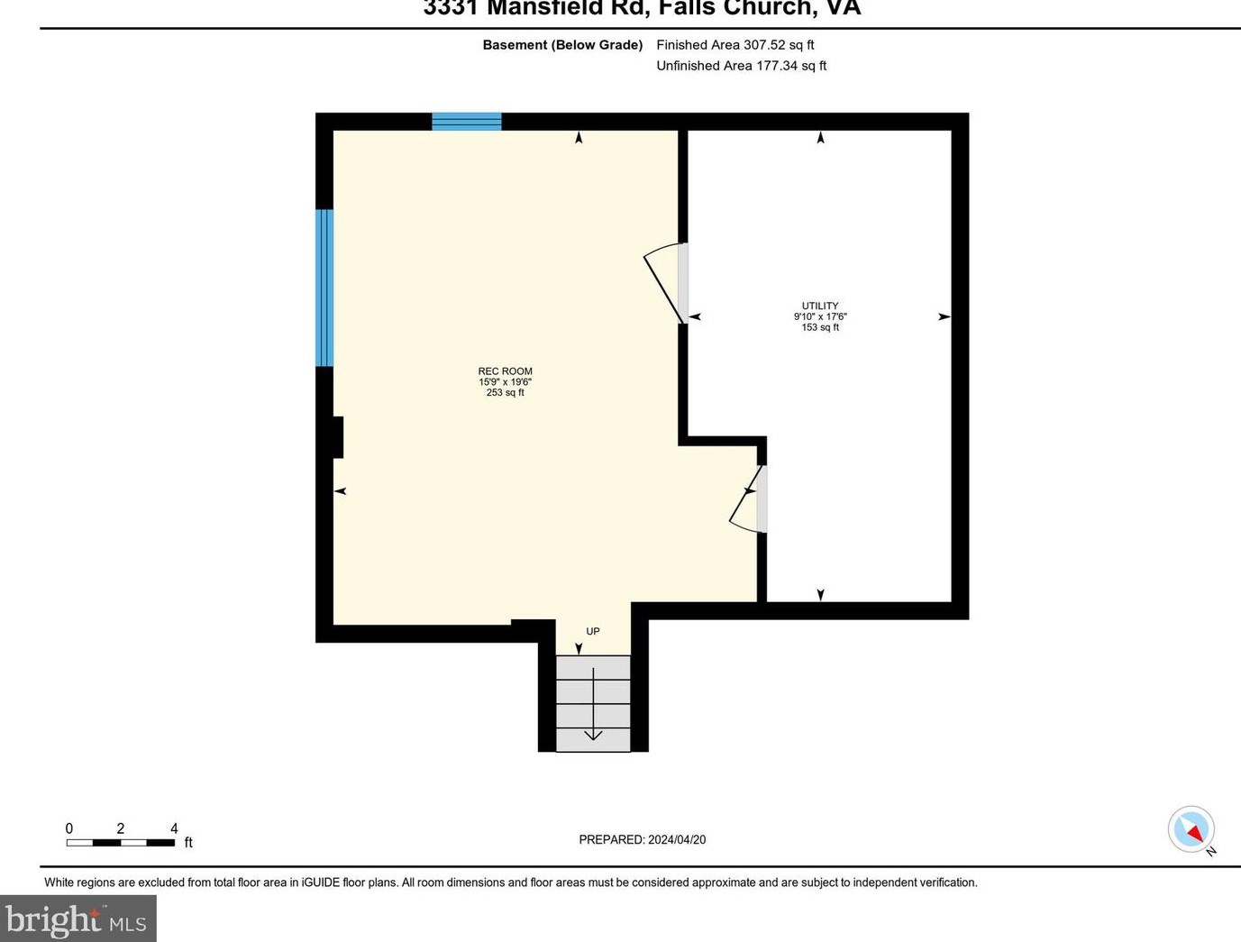 3331 Mansfield Rd, Falls Church VA  22041-1709 exterior