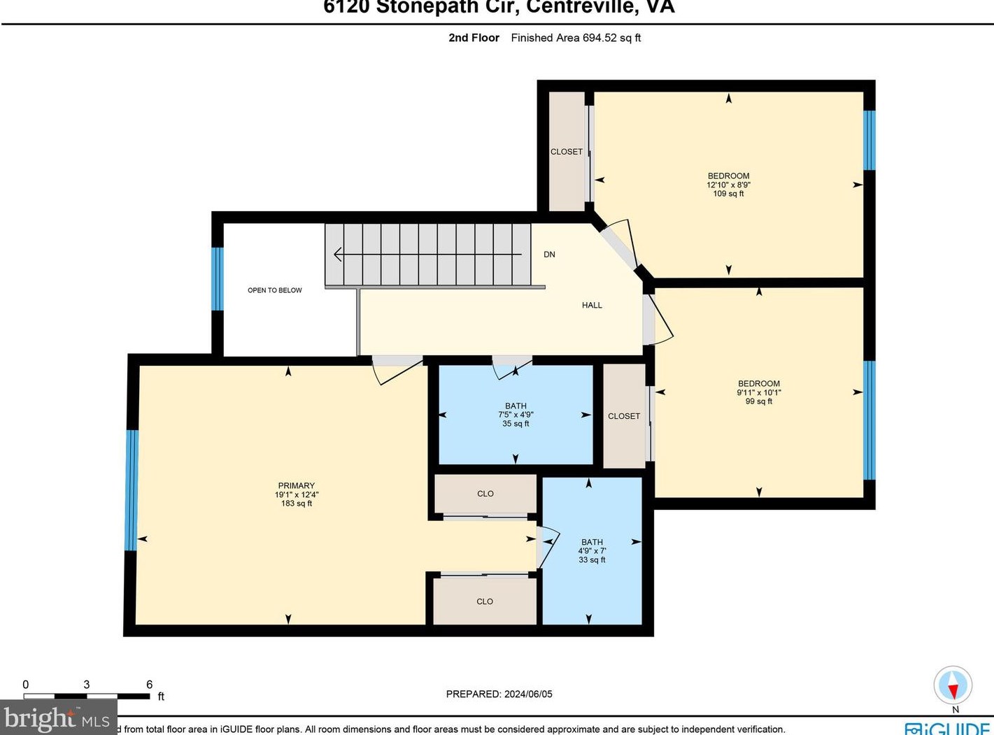 6120 Stonepath Cir, Centreville VA  20120-3422 exterior