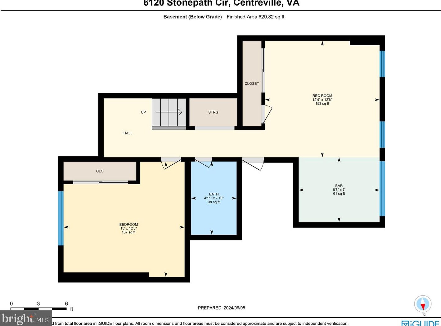 6120 Stonepath Cir, Centreville VA  20120-3422 exterior