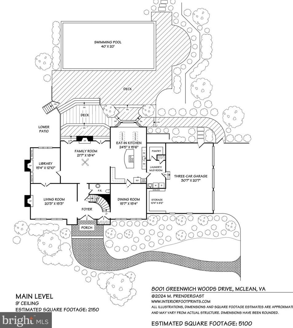 8001 Greenwich Wood Dr, Mc Lean VA 22102-1332 exterior