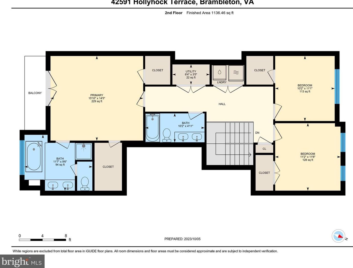 42591 Hollyhock Ter, Ashburn VA 20148-6408 exterior