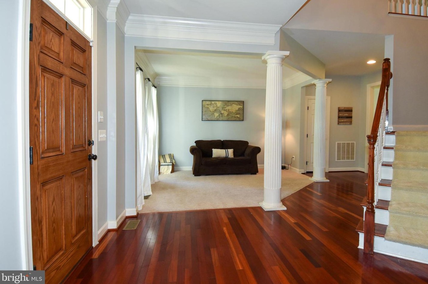 16534 Louisville Pl, Woodbridge VA  22191-4452 exterior