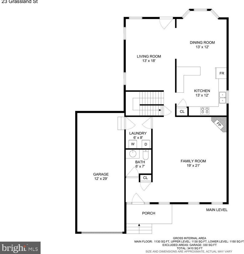 23 Grassland St, Stafford VA  22554-7764 exterior