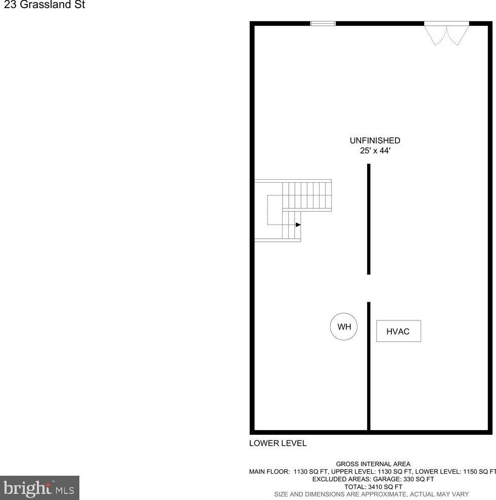 23 Grassland St, Stafford VA  22554-7764 exterior