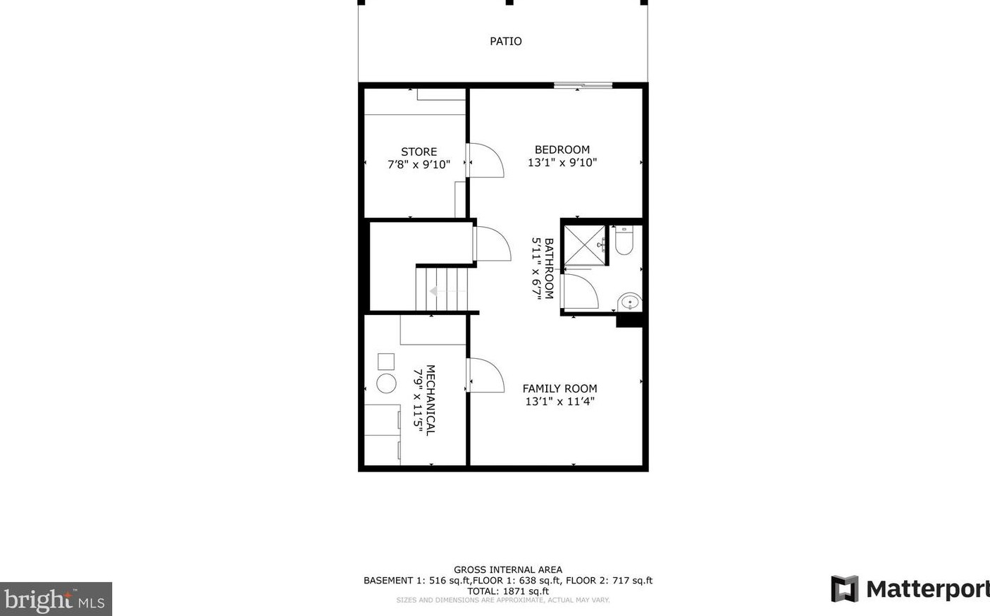 812 Kings Crest Dr, Stafford VA  22554-7739 exterior