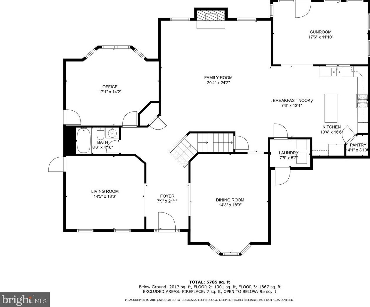 2 Towering Oaks Dr, Fredericksburg VA  22405-8732 exterior