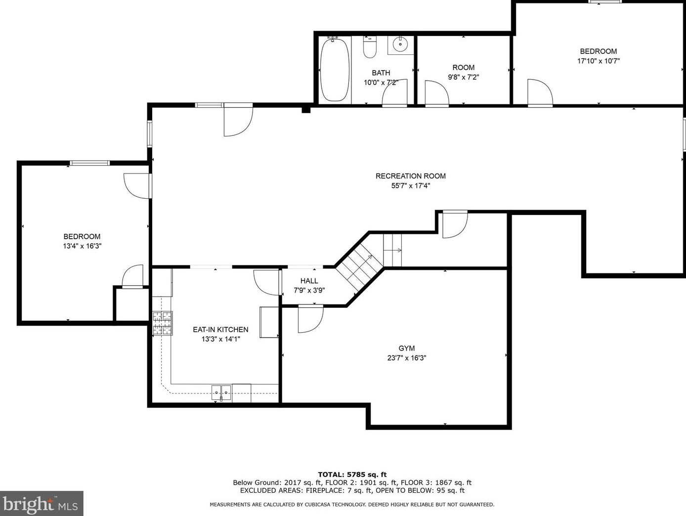 2 Towering Oaks Dr, Fredericksburg VA  22405-8732 exterior