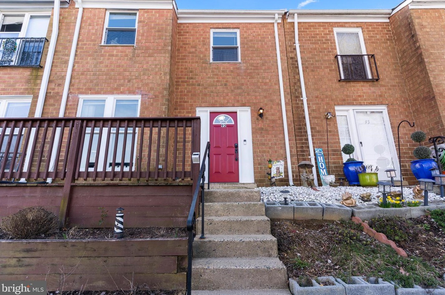 92 Chestnut Dr, Stafford VA 22554-5060 exterior