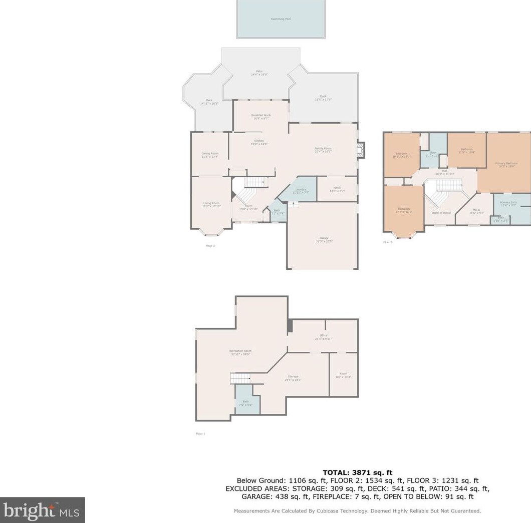 2 Kinross Dr, Stafford VA 22554-6579 exterior