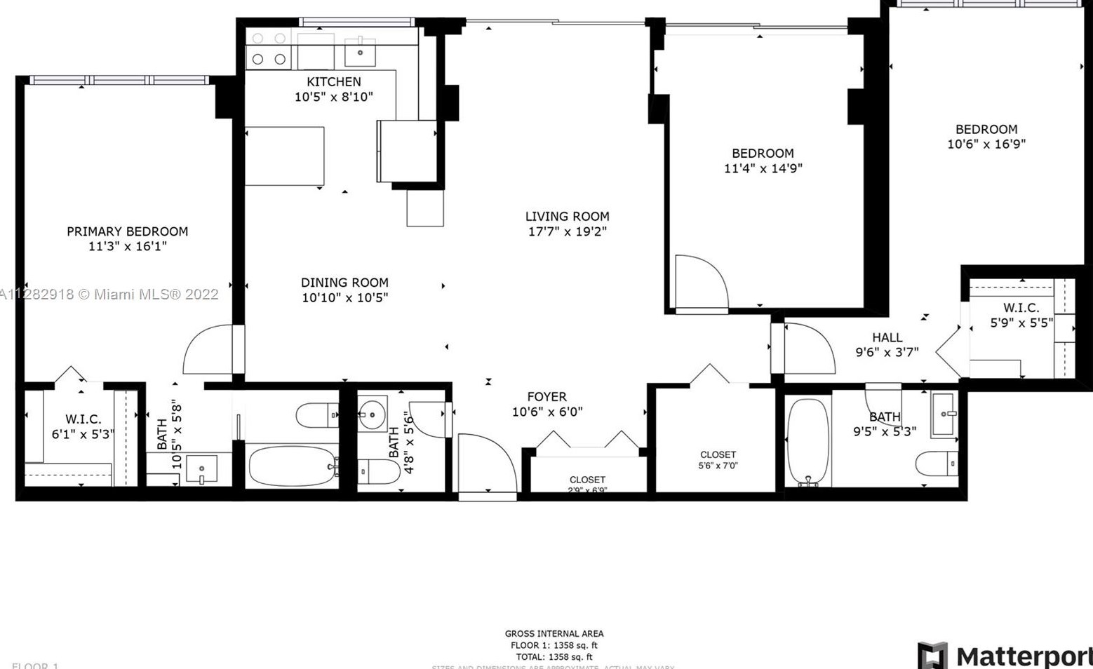 17021 Bay Rd, Miami FL 33160-3684 exterior