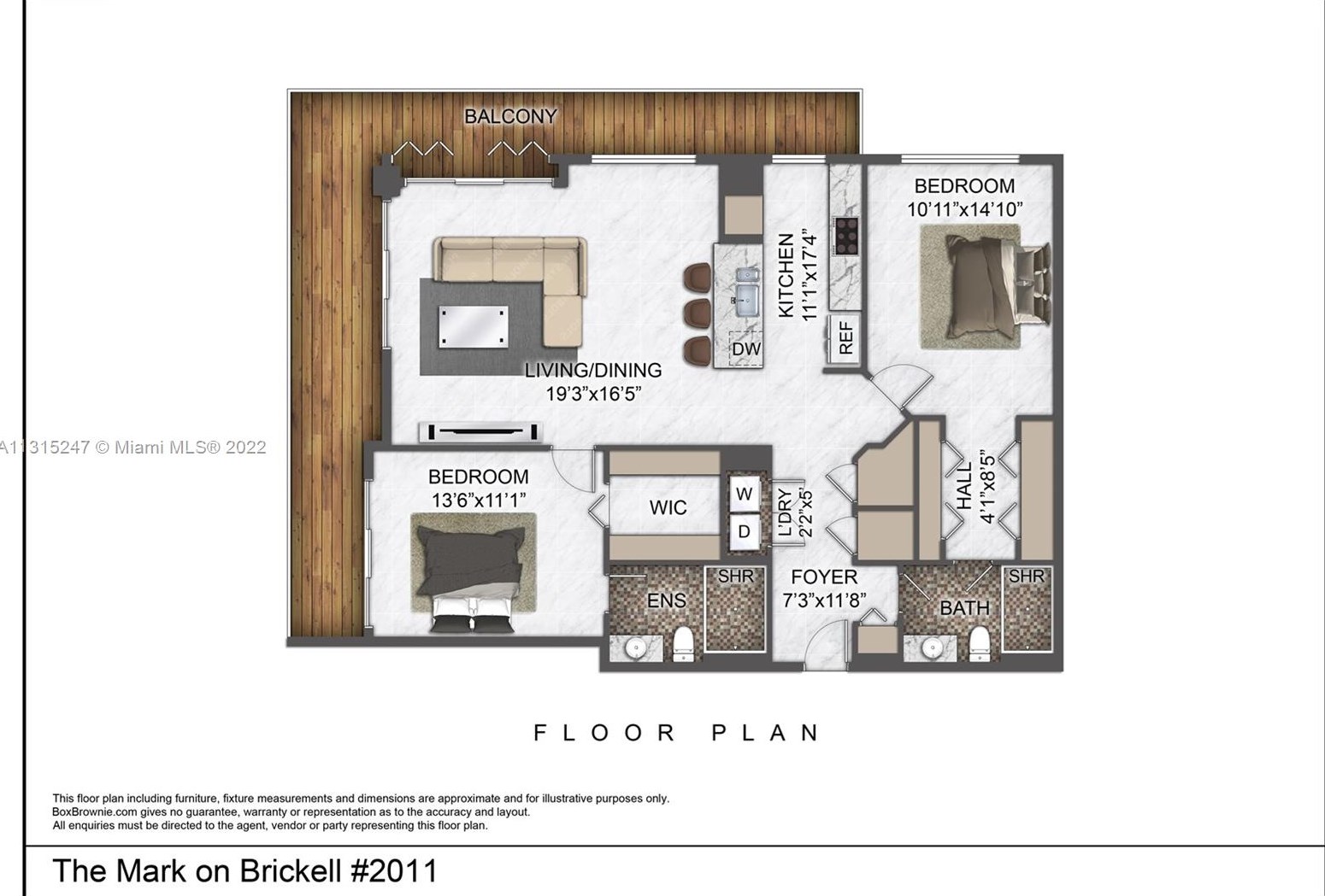 1155 Brickell Bay Dr, Miami FL  33131-2983 exterior