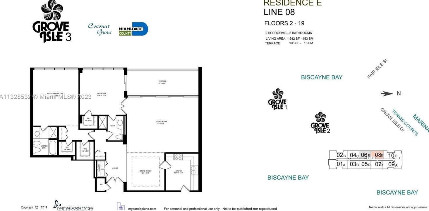 3 Grove Isle Dr, Miami FL 33133-4115 exterior