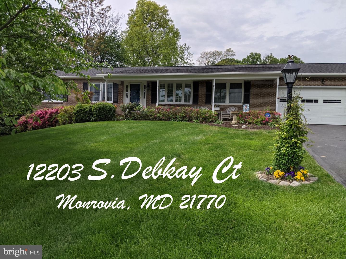 12203 S Debkay Ct, Monrovia, MD 21770 MLS MDFR2034638 Coldwell Banker