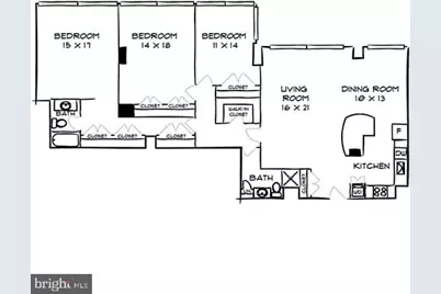 1815 John F Kennedy Boulevard #3B-2308, Philadelphia, PA 19103 - Photo 1