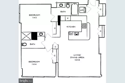 2200 Benjamin Franklin Parkway #2B-N0412, Philadelphia, PA 19130 - Photo 1