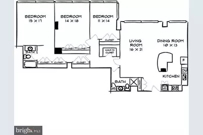 1815 John F Kennedy Boulevard #2B-2401, Philadelphia, PA 19103 - Photo 1